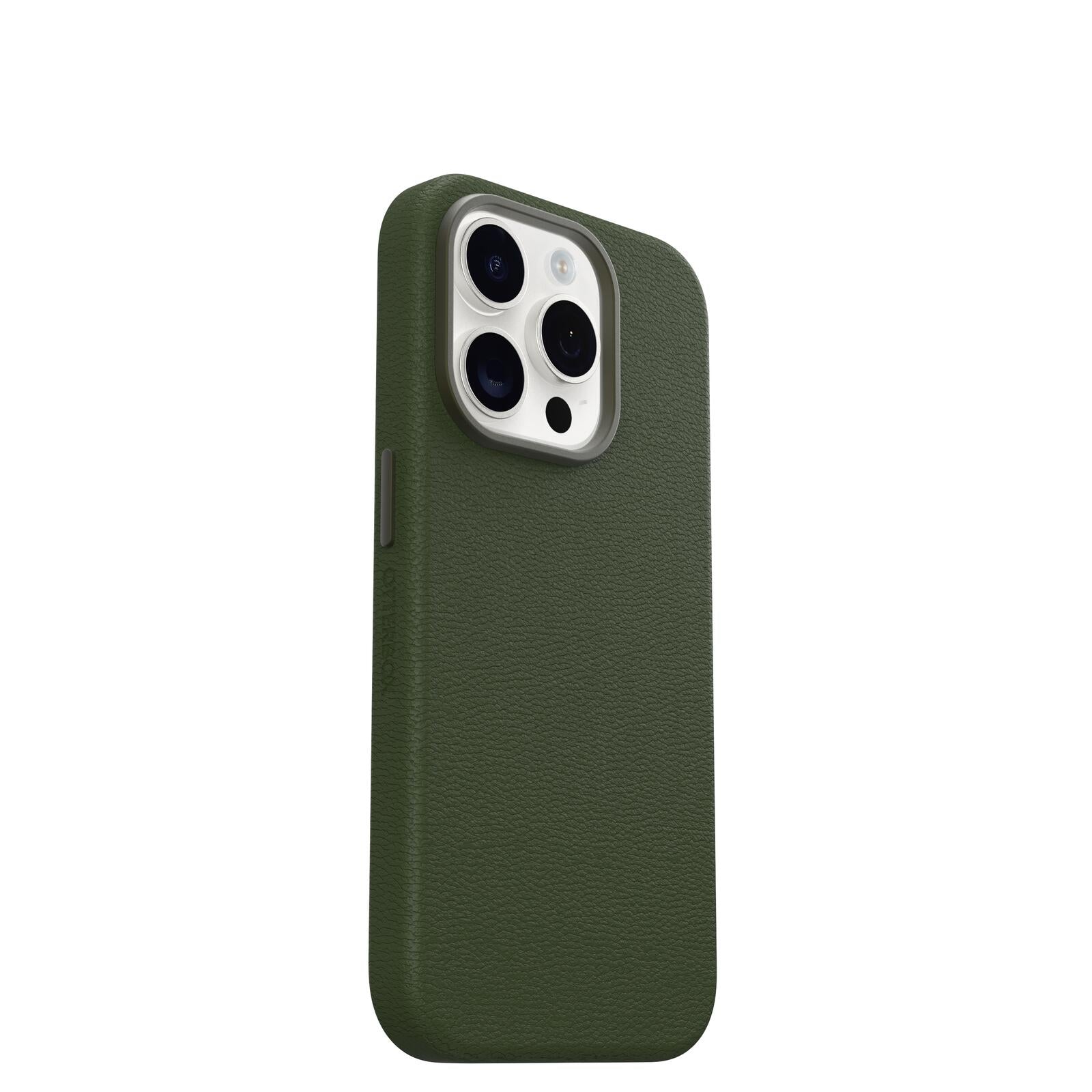 OtterBox Symmetry Cactus Leather Apple 15 iPhone Pro Cactus Groove - green OtterBox Symmetry Cactus Leather Apple 15 iPhone Pro Cactus Groove - green